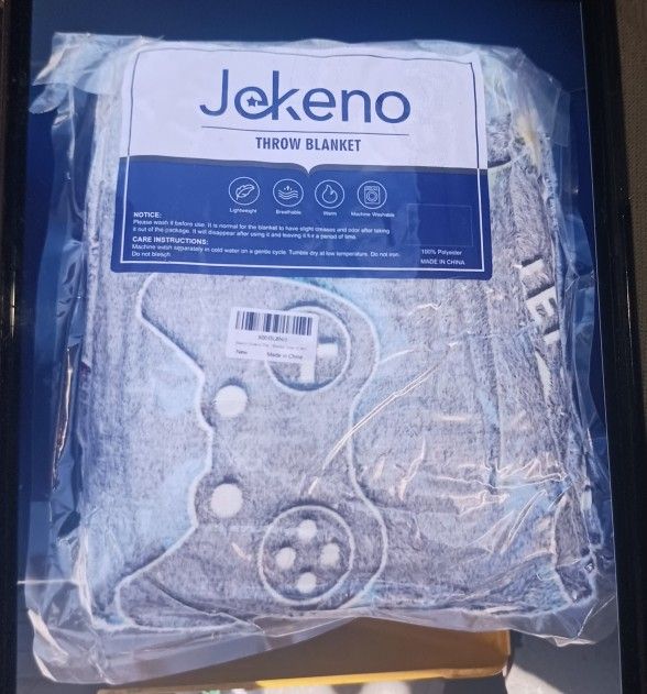 Assorted New Throw Blankets. Glow In The Dark.