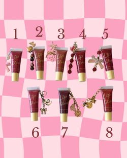 Trending Cute Lip Glosses with Charms!