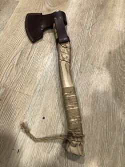 Hand-Forged Viking Battle Axe