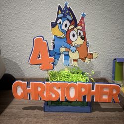 Bluey Party Centerpieces 