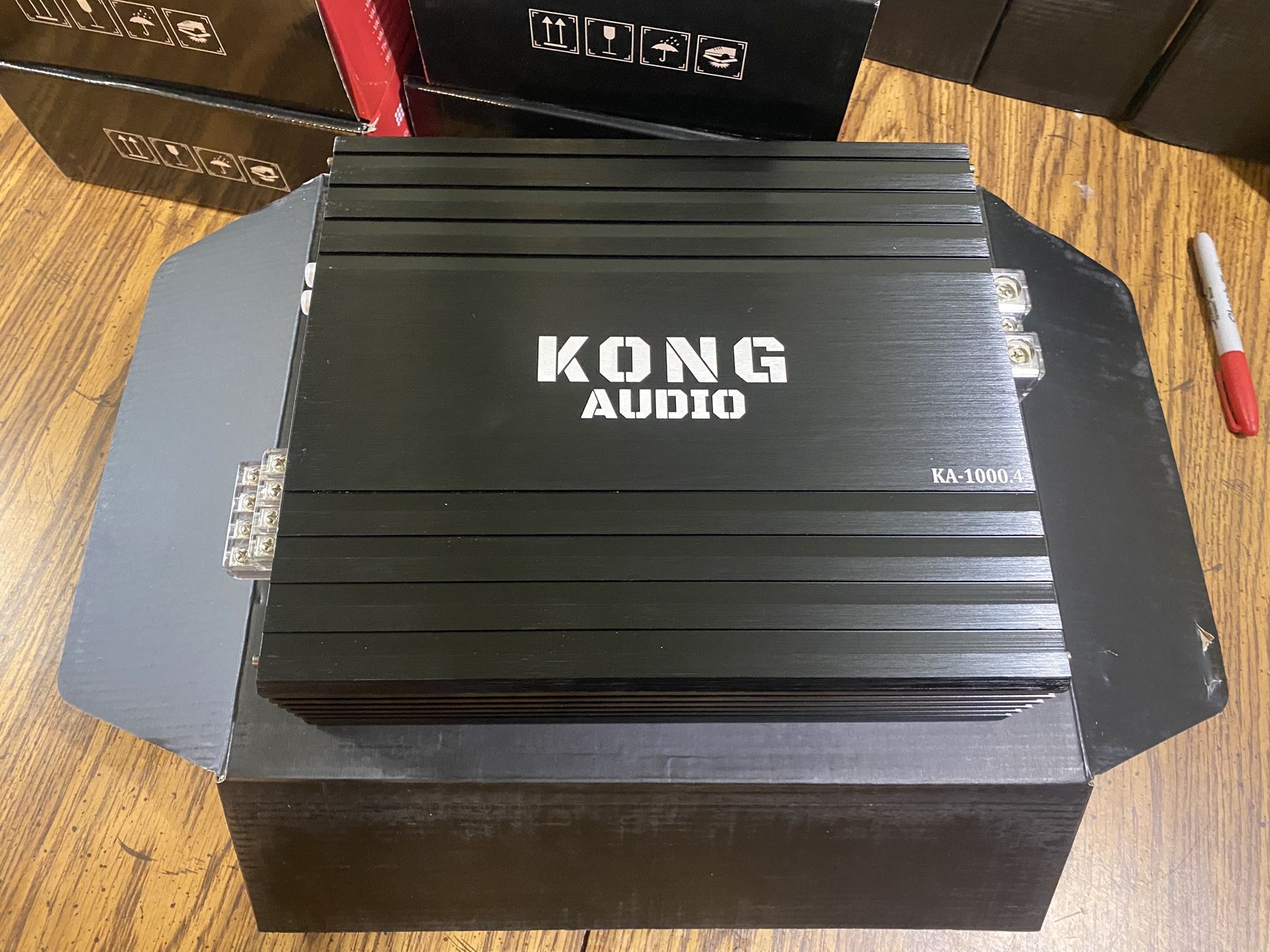 New Kong Audio 4 Channel Extreme High Power 1000w Rms x 4 Full Range Car Amplifier $350 Each