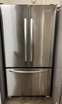 KitchenAid 3-Door Stainless Refrigerator Fridge

