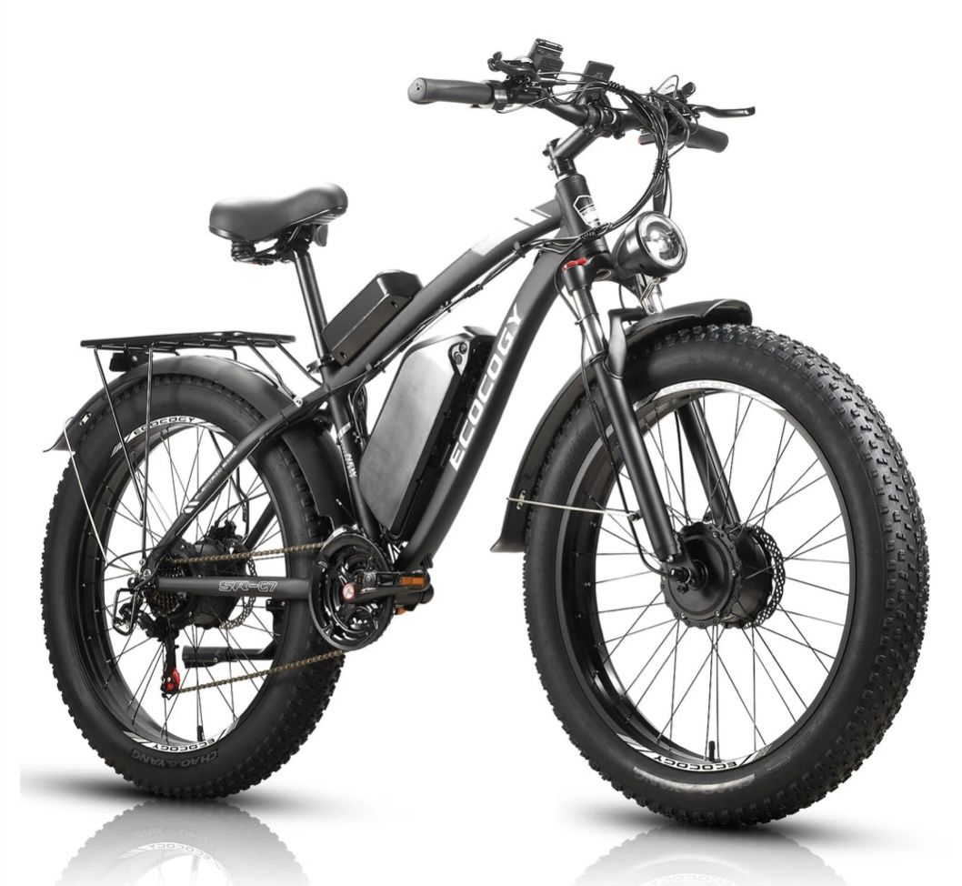 E·BYCCO 26'' G7 4000W PEAK 5000W 52V 32AH DUAL MOTORS FAST ELECTRIC BIKE