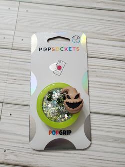 Oogie Boogie Shaker Snowglobe Popsocket GLOW In The Dark 