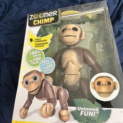 Untested Zoomer Chimp Interactive Monkey Toy