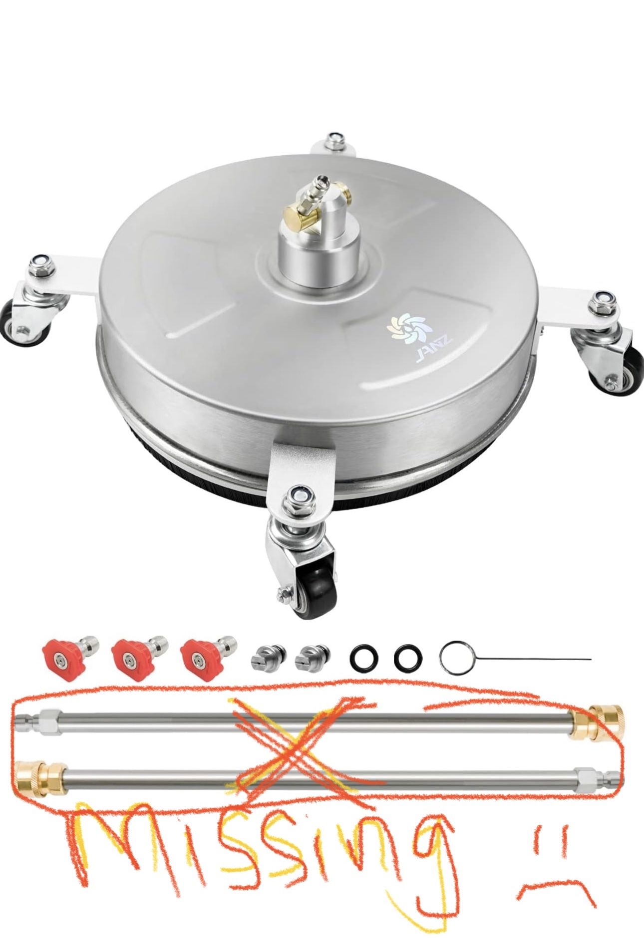 Pressure Washer Surface Clener