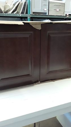 Hampton bay 30x18in wall bridge cabinet