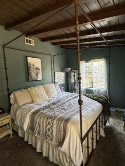 Cal King Bed 4 Post Bed