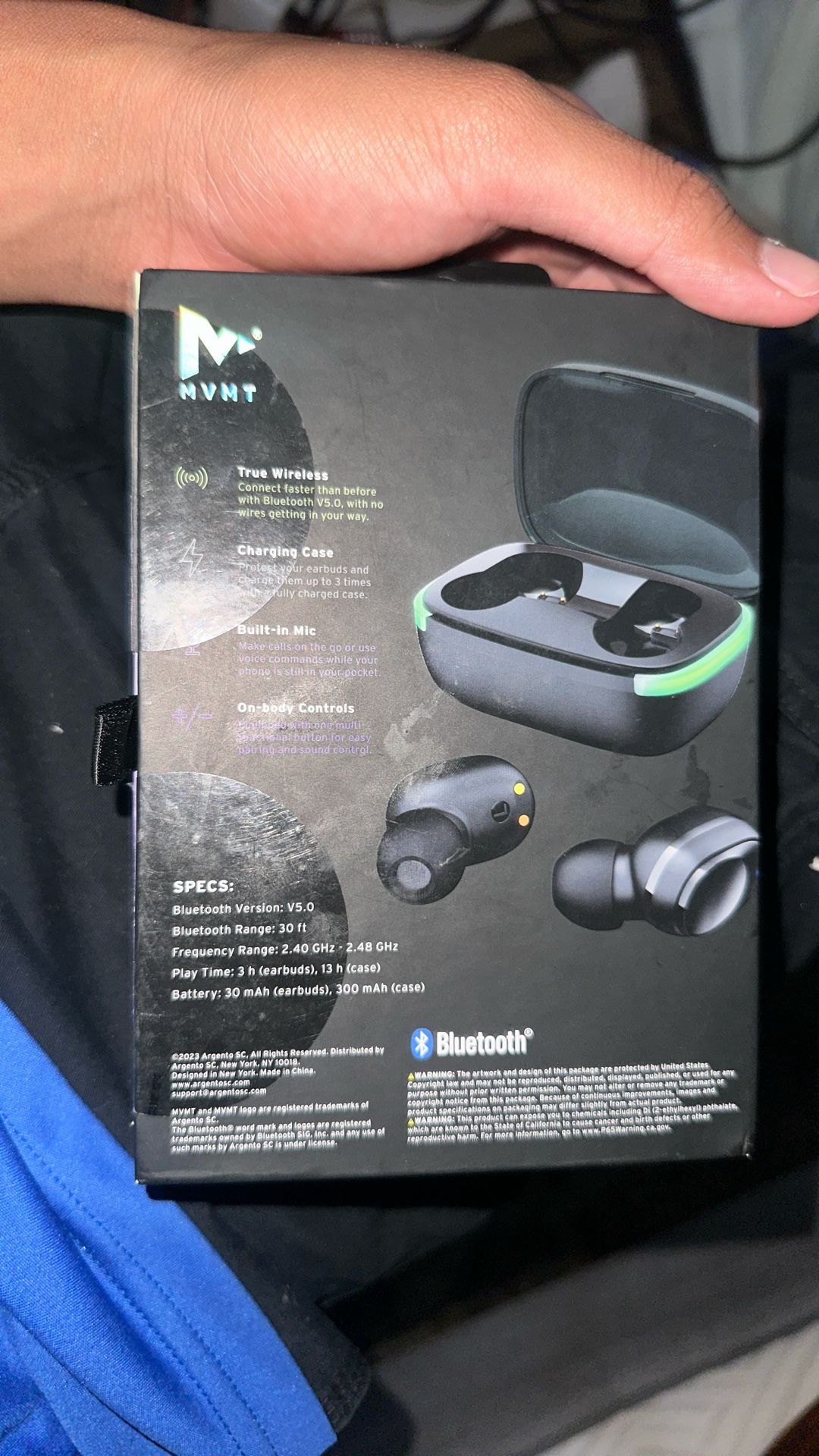 True Wireless Stereo Earbuds