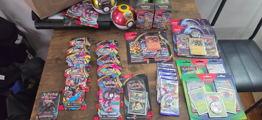 Pokemon boosters, promos and packs