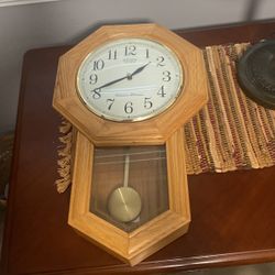 Oak Pendulum Clock 