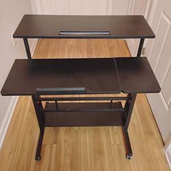 Clean Brown Computer Desk 