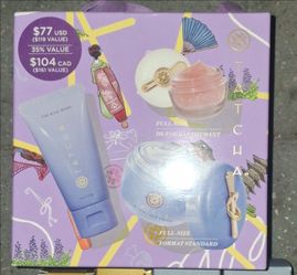 Tatcha dewy skin,plump lips set