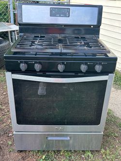 Gas whirlpool stove