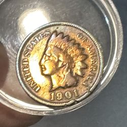 1901 Indian Head Penny Very Nice Condition 