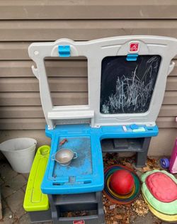 Step2 Play Kitchen Toy with Chalkboard and Accessories
