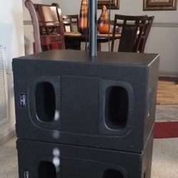 Pair Subwoofers Qsc  Serie Ks112. 