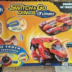 New In Box Switch And Go Dinos Turbo