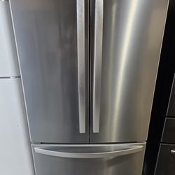 REFRIGERATOR WHIRLPOOL FRENCH DOOR STAINLESS STEEL 