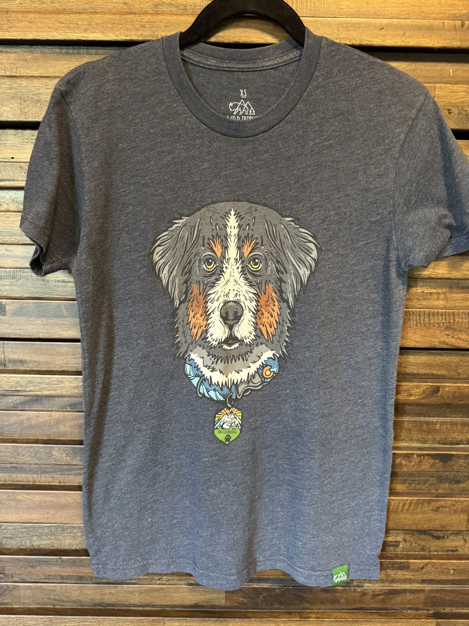 Wild Tribute 4 the Parks Aussie Shepherd Dog Breckenridge Colorado T Shirt XS
