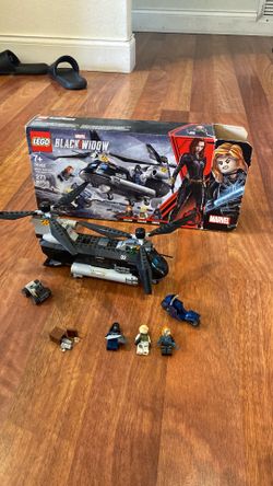 Lego Marvel: Black Widow’s Helicopter Chase 76162