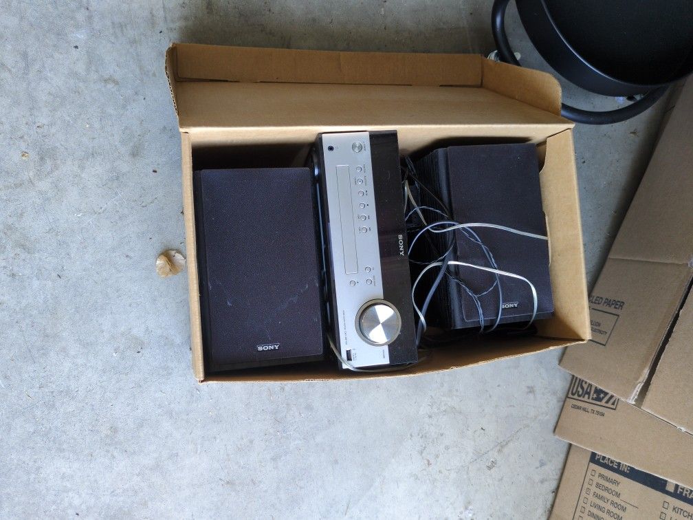Sony Home Stereo Audio System