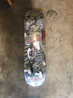 Pusheadデザイン zeroデッキ （00's Toy Machine x Emerica