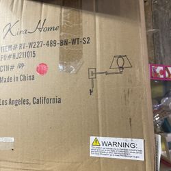 Wall Light Sconce New In Box 