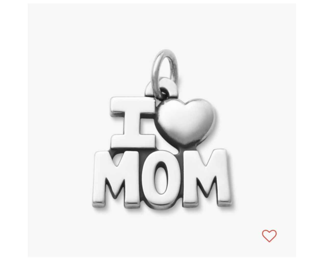 James Avery I Love Mom Charm