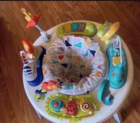 Fisher-Price Activity Play Centers 2-in-1 Sit-to-Stand Center,