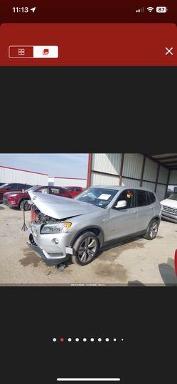 2015 Bmw X3 3.0T Parts parts
