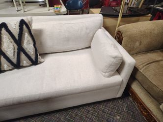 A White Sofa