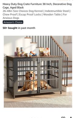 Heavy duty dog crate