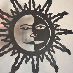 Celestial Decor | Sun Wall Art & Home Accent 18in