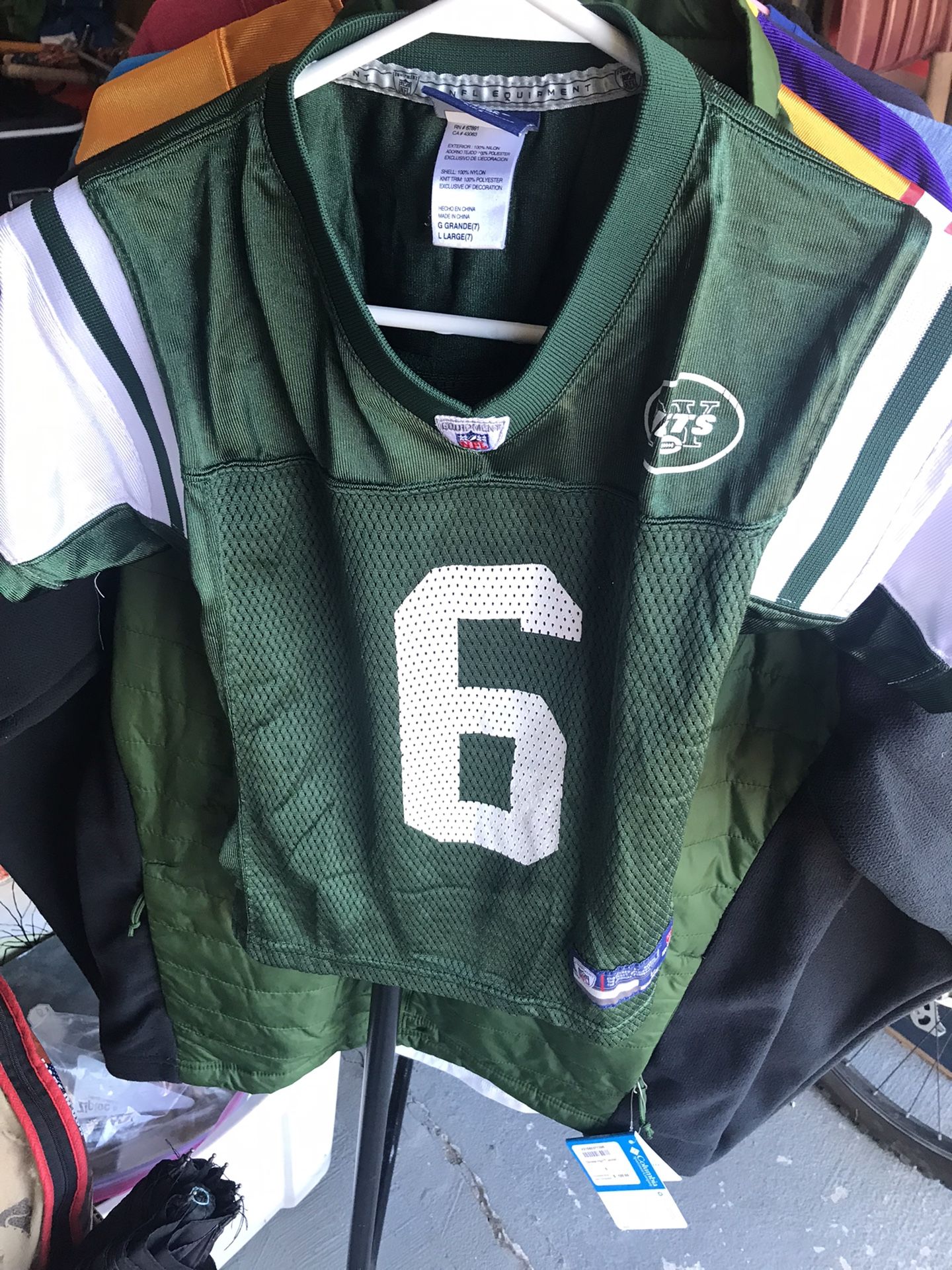 New York Jets Jersey - Kids Large Size 7