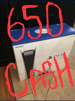 650 Cash PlayStation Ps5 Didk 650 Cash PlayStation Cash PlayStation 5 Ps5 Disk. Not Xbox. Not series x not Nintendo not digital.