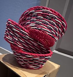 LocknLock Set of 3 Dishwasher-Safe Oval Baskets