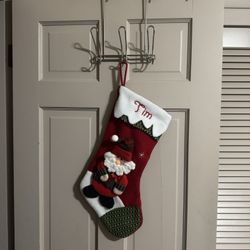 Personal Creations Christmas Stocking Name “Tim” With Holiday Theme