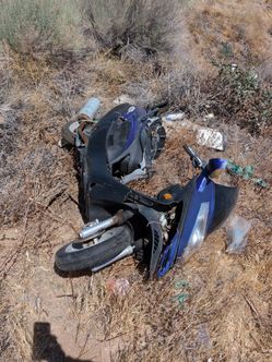 Abandoned Scooter