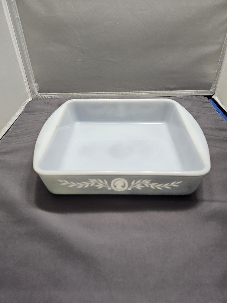 Glassbake 3-247 Cameo Blue Baking Dish