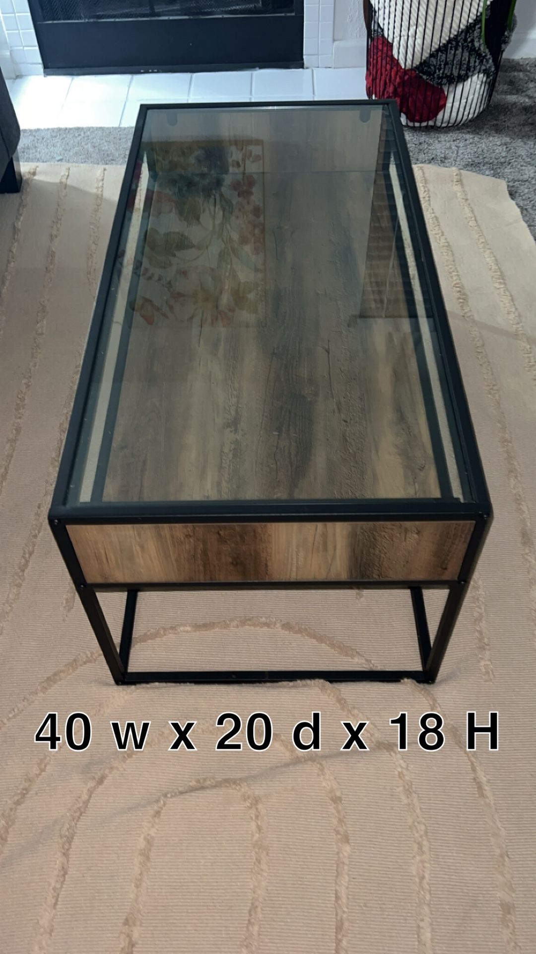 Coffee Table W/ End Table 