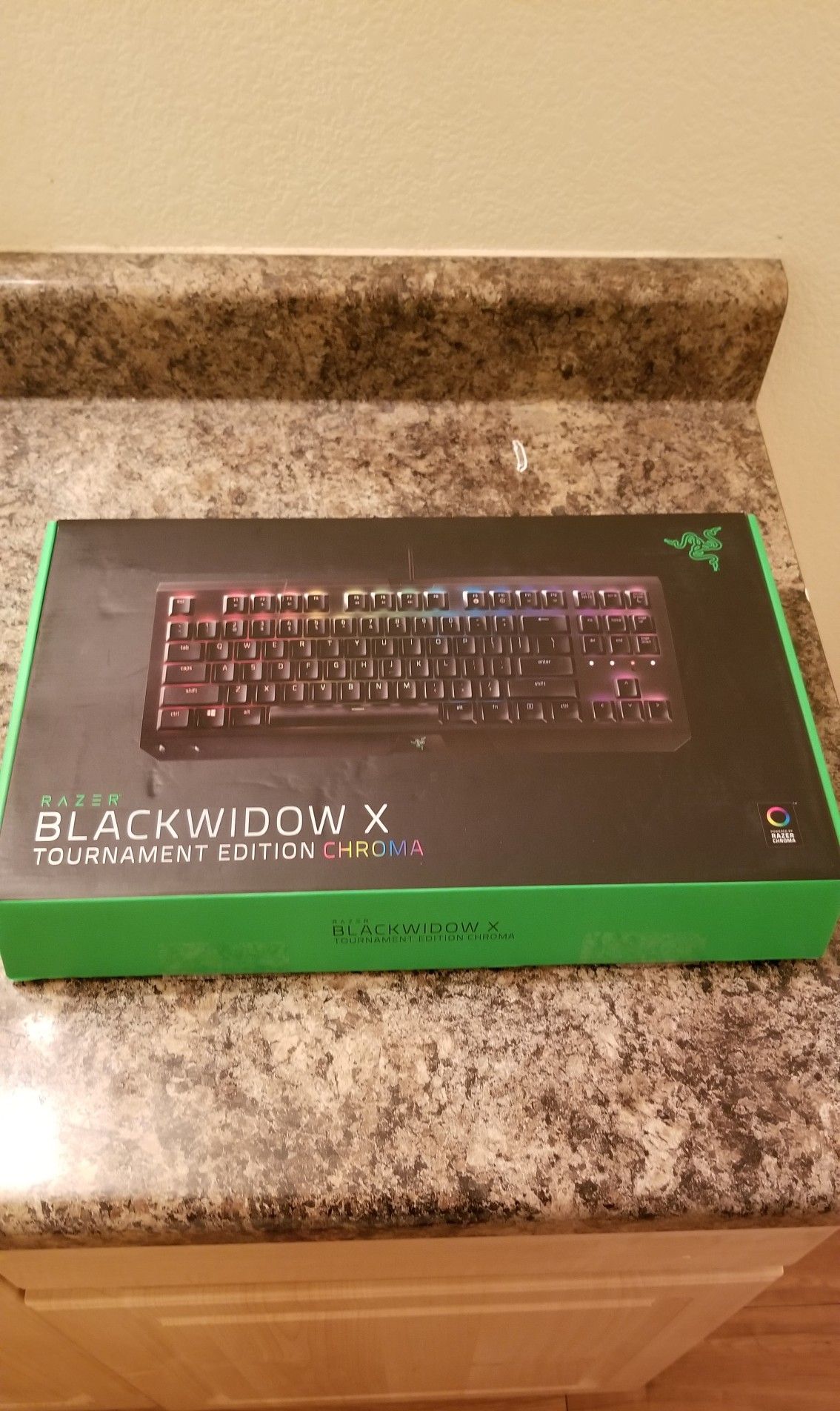 Razer - BlackWidow X Chroma Tournament Edition Keyboard