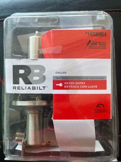 Key entry door handle