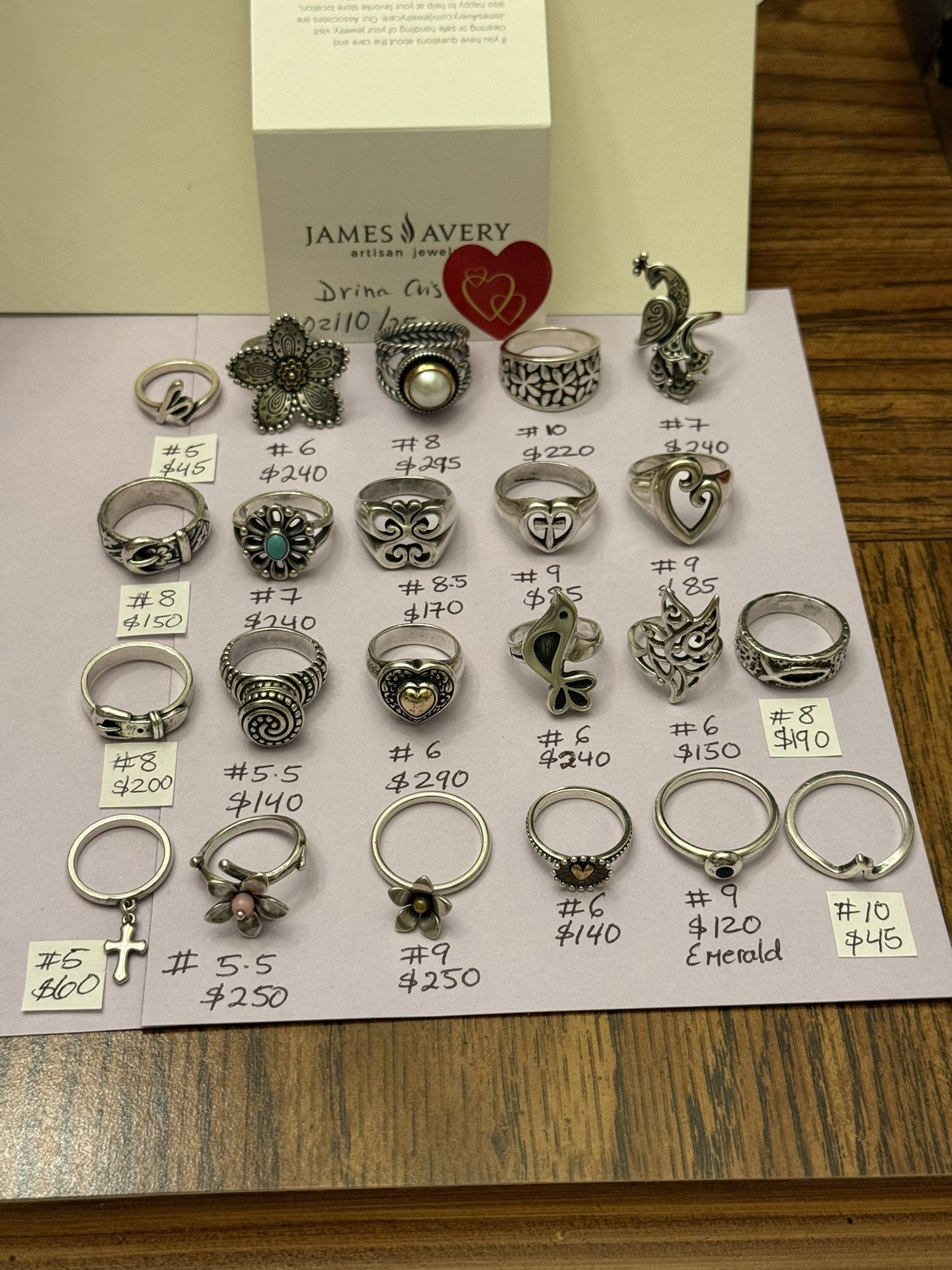James Avery Rings Price In The Picture