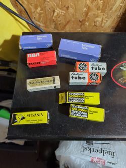 Nine New Old Stock Electric Tubes