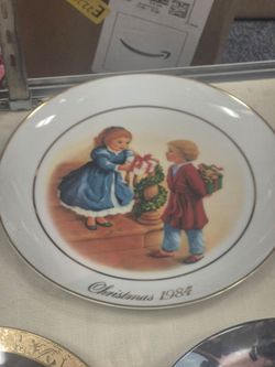 Christmas 1984 Collector Plate