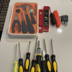 Assorted tools 
