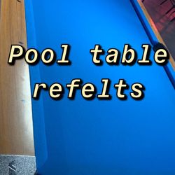 Pool Table Refelts