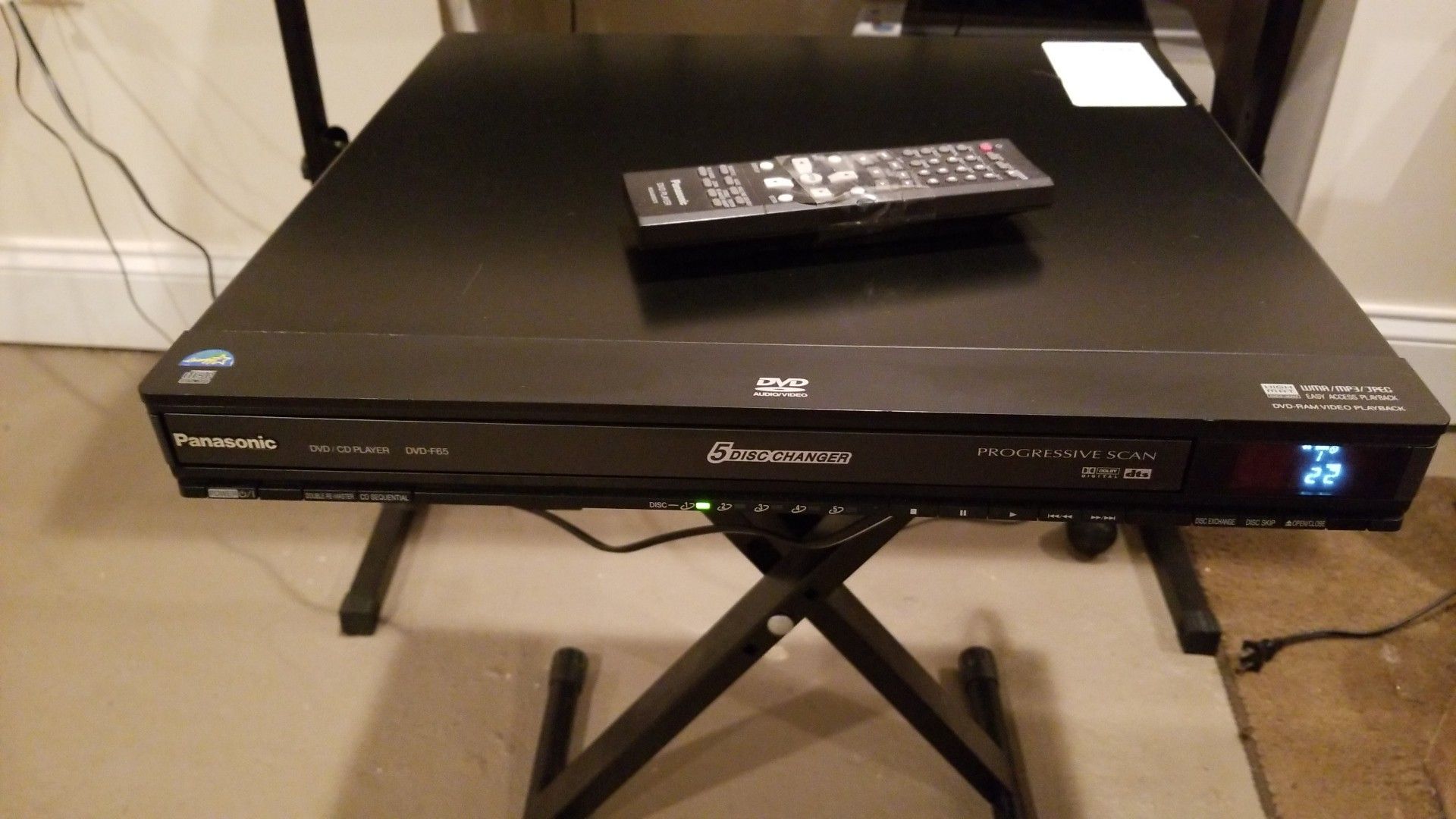 Panasonic DVD/CD PLAYER DVD-F65