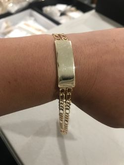 Bracelet gold plated